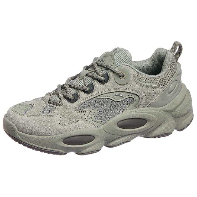Anta Super Body Cushioning, Wear Resistant Low top Casual Shoes Men's Gray
