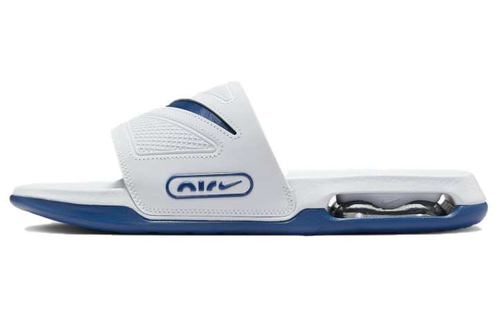 Nike Nike Air Max Cirro Comfortable Round Toe Quiet Slide Slippers Men's Blue White