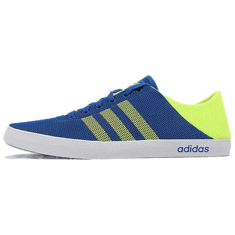 Adidas Adidas VS Breathable And Wear resistant Low top Casual Shoes Men's Blue Green