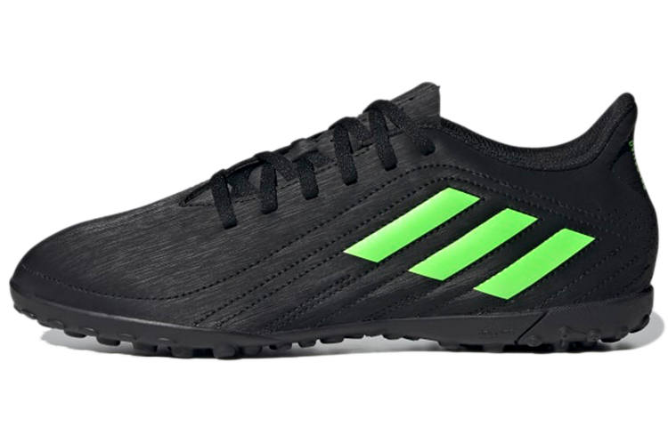 Adidas Adidas Deportivo Turf Boots Slip Resistant And Abrasion Resistant Coverage Soccer Shoes Men's Carbon Black