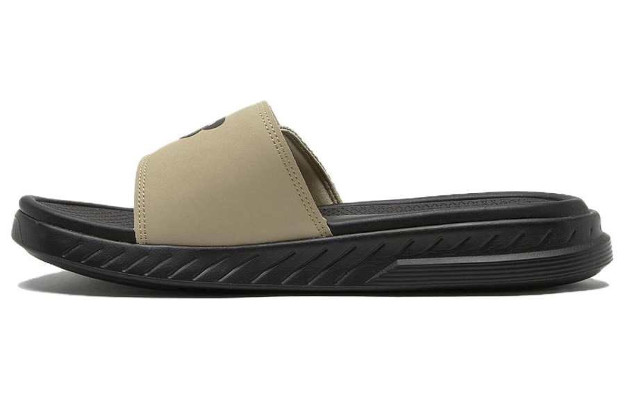 New Balance New Balance NB 1501 Comfortable Round Toe Rubber Sole Slide Slippers Unisex Brown Black