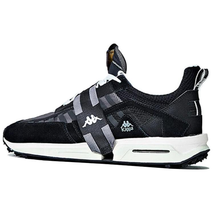 Kappa Cushioning Slip Resistant Cushioning Slip Resistant Low top Casual Shoes Unisex Black