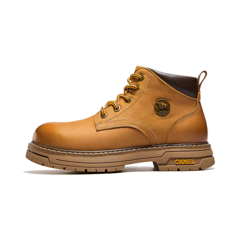 CAMEL CAMEL 9cm Combat Boots 4cm Men's