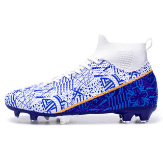 BIANSULONG FG Rubber Long Studs TF Rubber Broken Studs Soft Ground, Indoor Soccer Shoes Unisex