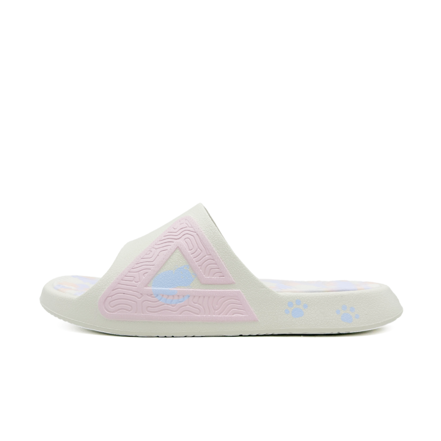 PEAK Tai Ji1.0 Quiet Abrasion Resistant Slide Slippers Women's Pink