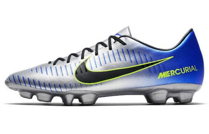 Nike Nike Mercurial Victory Soccer Shoes Men's Low Top Silver/Blue