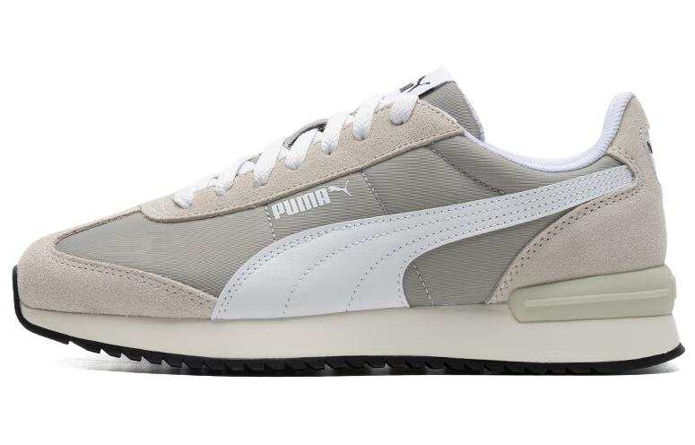 PUMA R78 Nylon Low top Casual Shoes Unisex Gray White