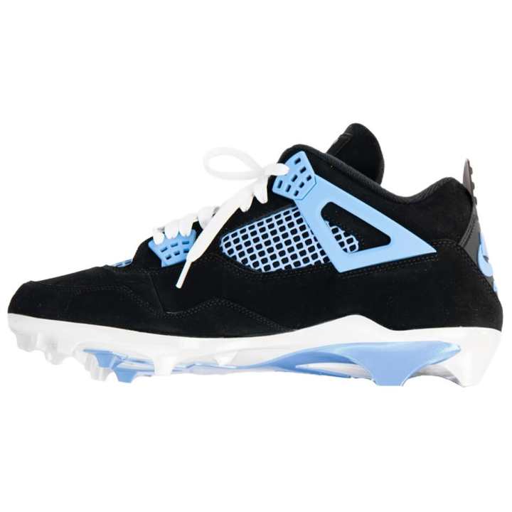 Jordan UCLA x Jordan Air Jordan 4 Soccer Shoes Unisex Black