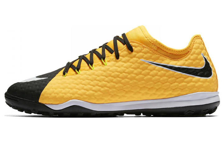 Nike Nike TF Turf Cushioning Slip Resistant Abrasion Resistant Soccer Shoes Men's Yellow Black