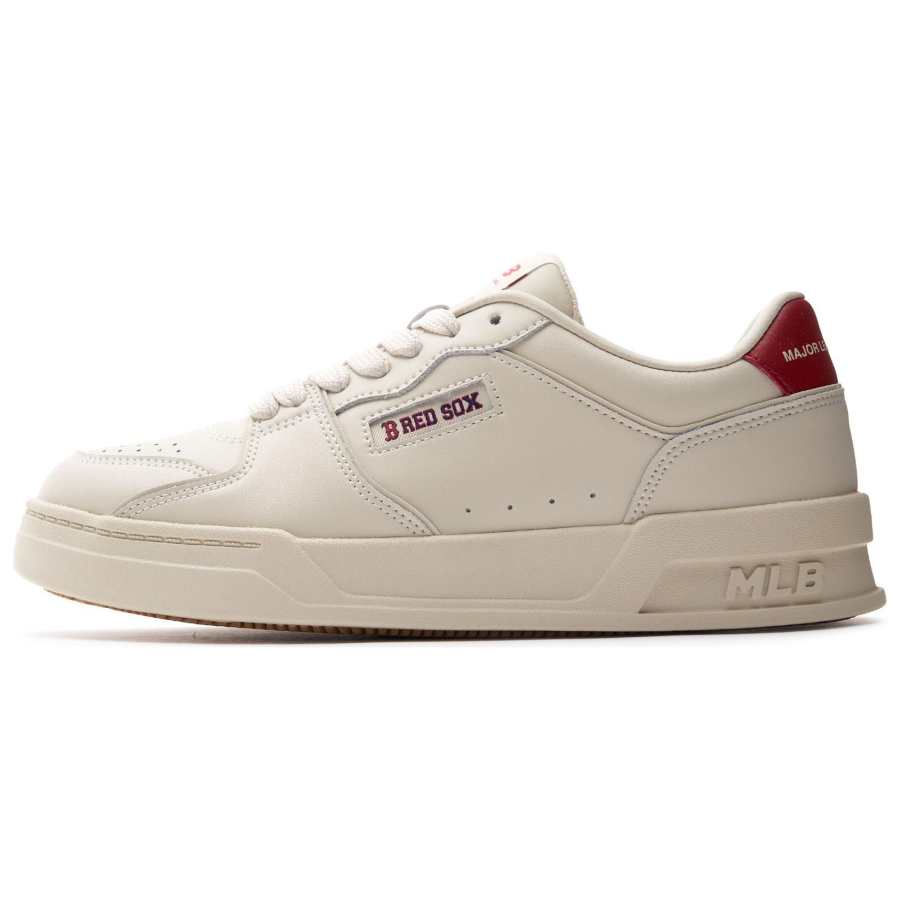 MLB Hofer Slip Resistant Abrasion Resistant Low top Casual Shoes Unisex Beige