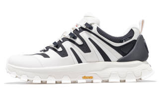 Palladium Outdoor R Shark Tooth Mesh, Nylon Slip Resistant Abrasion Resistant Low top Casual Shoes Men's White Black