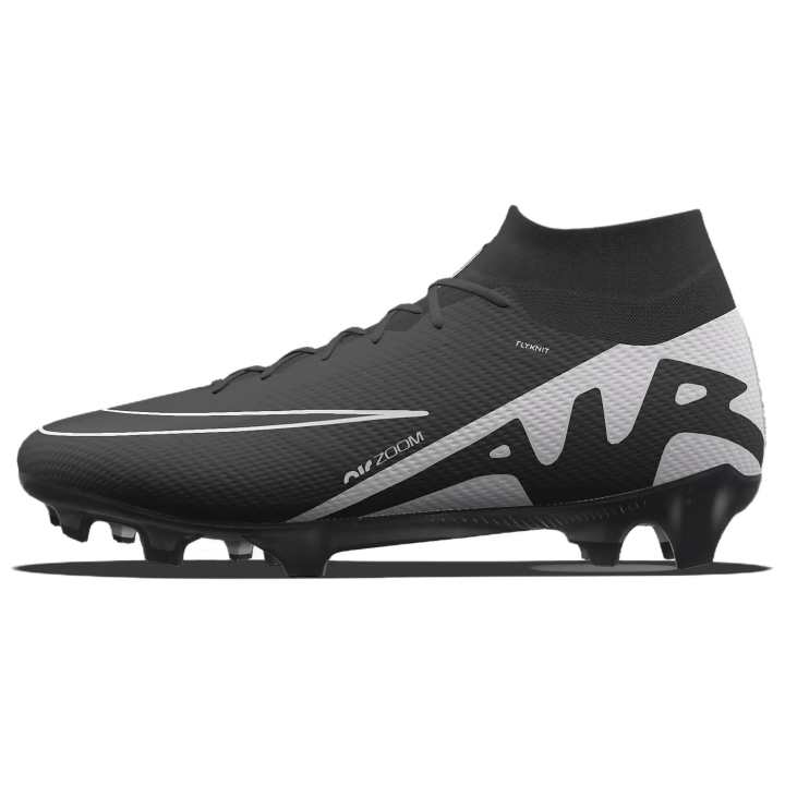 Nike Nike Mercurial Superfly 9 Slip Resistant Abrasion Resistant Soccer Shoes Unisex Black
