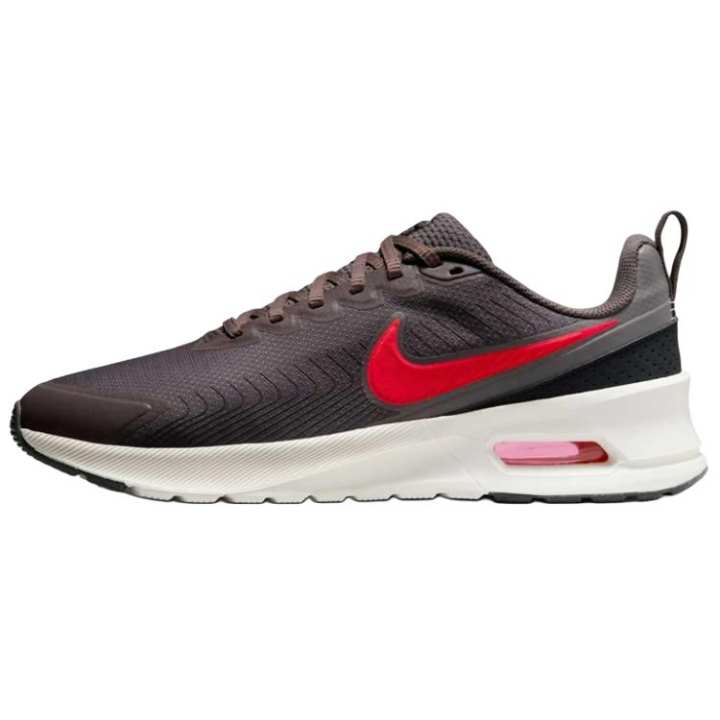 Nike Nike Air Max Nuaxis Cave Stone Flat Pewter Dark Smoke Grey Bright Crimson