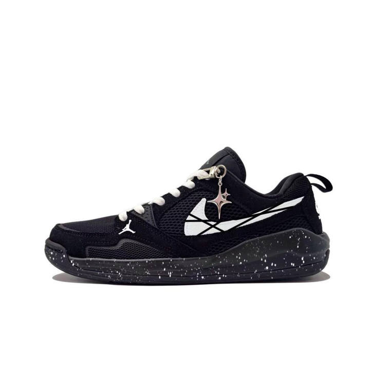 Jordan Jordan CMFT Era Starry MH Plan Abrasion Resistant Low top Casual Shoes Unisex Black