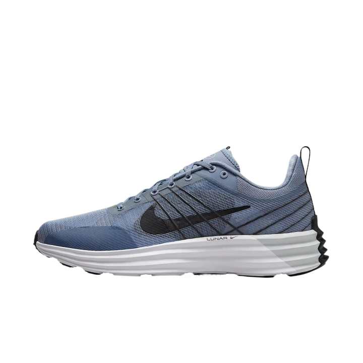 Nike Nike Lunar Roam Fabric Low top Casual Shoes Men's Gray Blue