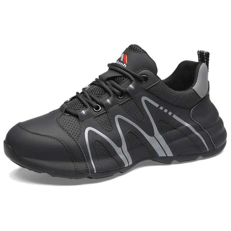 Kolumb Slip Resistant And Breathable Support Low top Casual Shoes Men's Black Gray