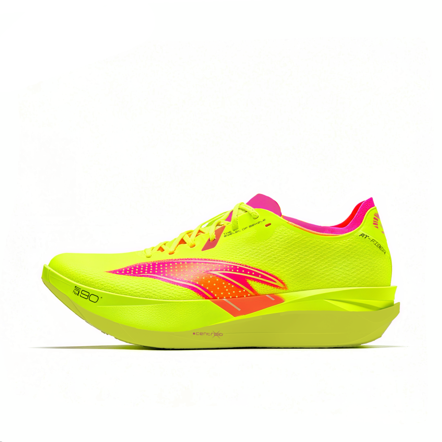 Anta C202 G9 2 Cushioning, Wear Resistant Low top Casual Running Shoes Men's Lemon Mel