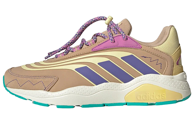 Adidas Neo Crazychaos 2.0 Lifestyle Running Shoes 'Brown Multi' Women's
