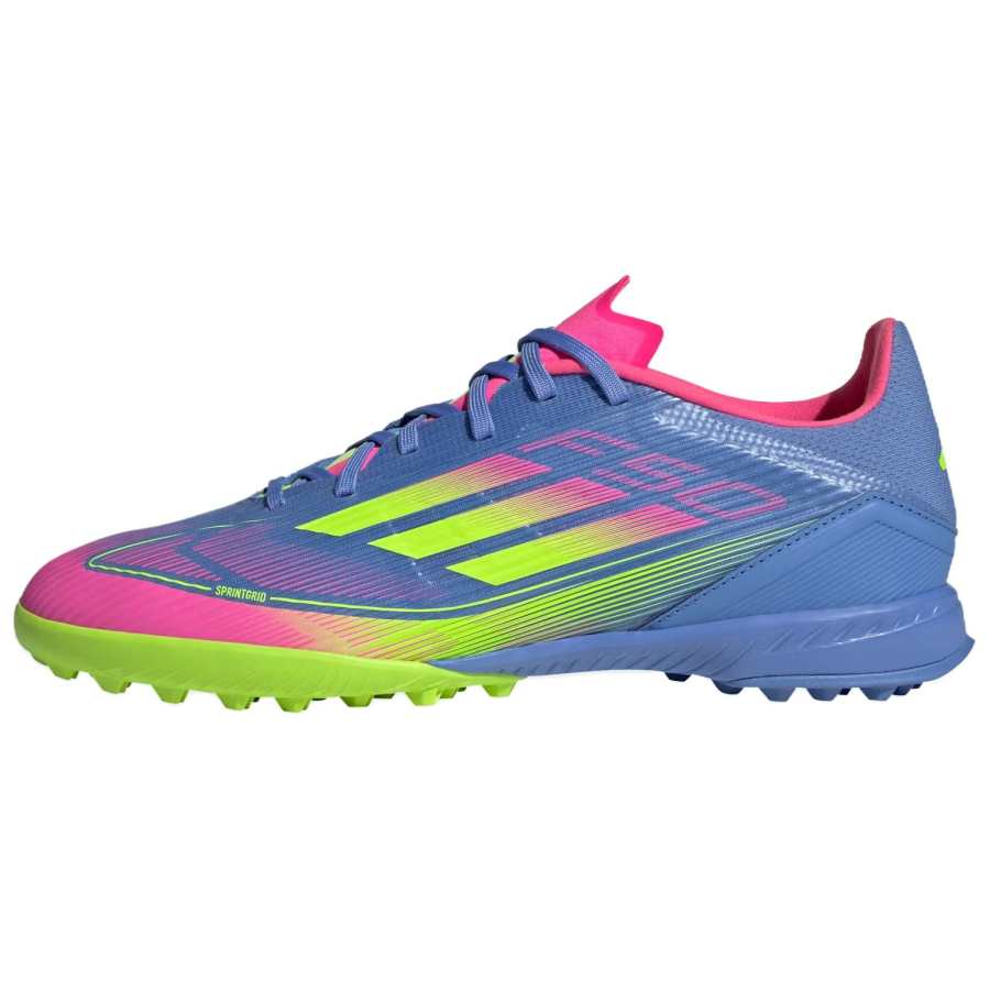 Adidas Adidas F50 League Turf Blue Fusion Lucid Lemon Lucid Pink