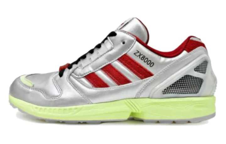 Adidas Adidas X Atmos Zx 8000 Glow In The Dark 'Silver Red Neon Yellow'