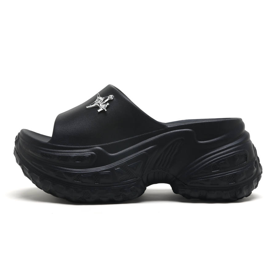 Jeep EVA Slide Slippers Women's Black