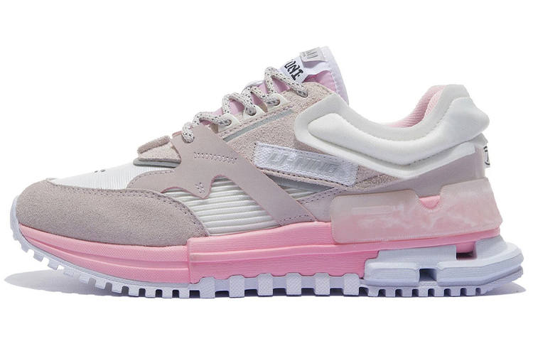 Li-Ning Li Ning Textile, Synthetic Leather Low top Casual Shoes Women's