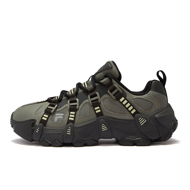 FILA FUSION EXOCET Collection Mountains Low top Casual Shoes Men's Vetiver Green Chimera Gray