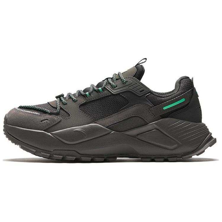 Anta Star River Low top Cushioning Abrasion Resistant Height Increasing Chunky Sneakers Men's Gray
