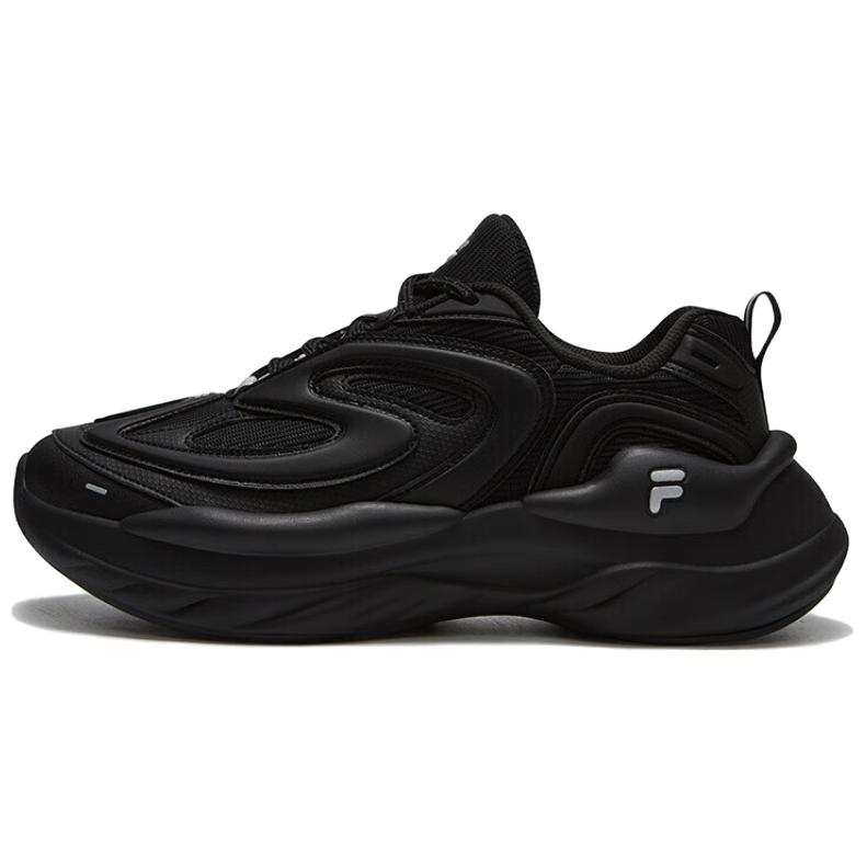 FILA FUSION BUZZARD Meteorite Shoes Cushioning Low top Casual Shoes Men's Black