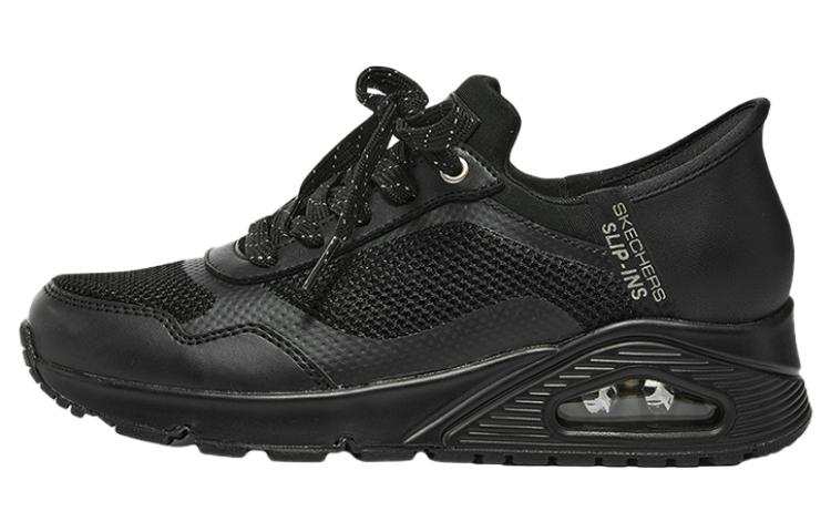 Skechers Uno Slip In Air 'Pure Black' Women's