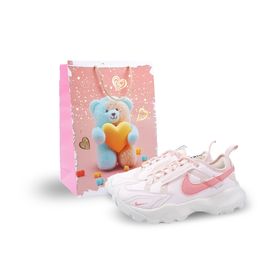 Nike Nike TC 7900 Slip Resistant Abrasion Resistant Low top Casual Shoes Women's Pink White