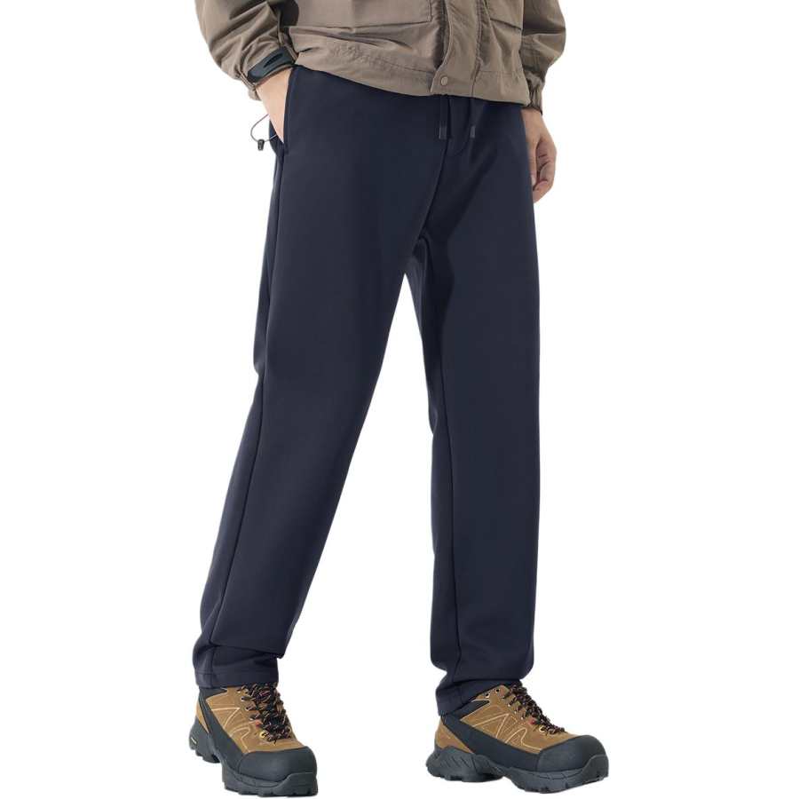 Hodo Casual Pants Men's Thickened Tapered Pants