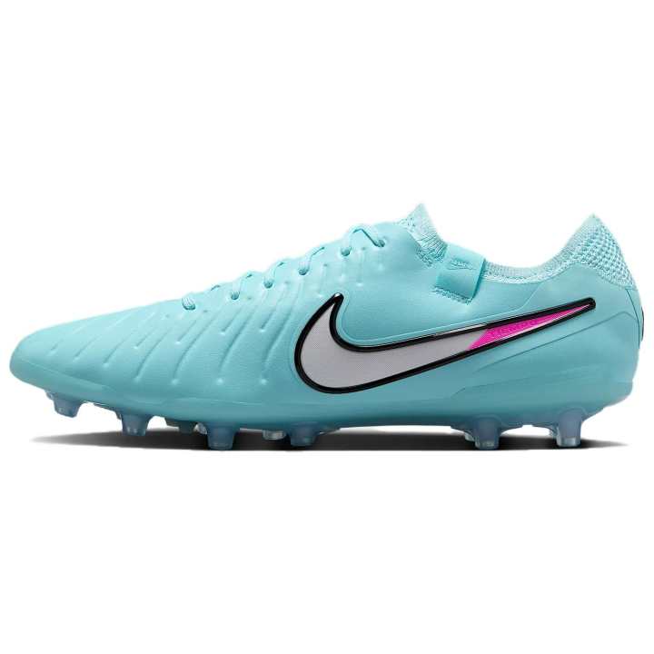 Nike Nike Tiempo Legend 10 AG Artificial Ground Slip Resistant Abrasion Resistant Soccer Shoes Men's Blue