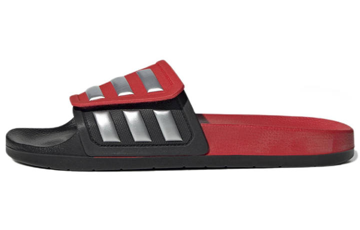 Adidas Adilette Adidas Tnd Slide 'Black Vivid Red'