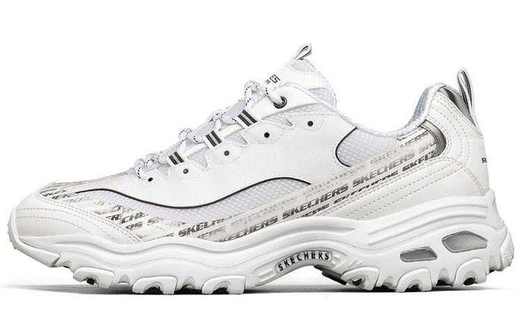 Skechers D'lites 1.0 Running Shoes White/Black