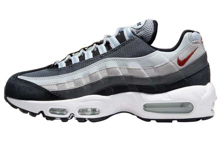 Nike Nike Air Max 95 Wolf Grey Rugged Orange