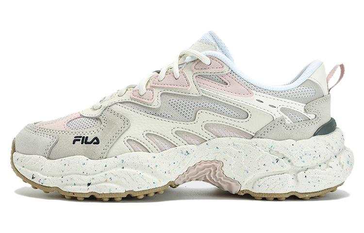 FILA Fern Sneakers Cushioning Slip Resistant Abrasion Resistant Low top Casual Shoes Women's Pink