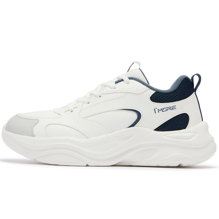 361° Abrasion Resistant Thermal Low top Casual Shoes Men's White Blue