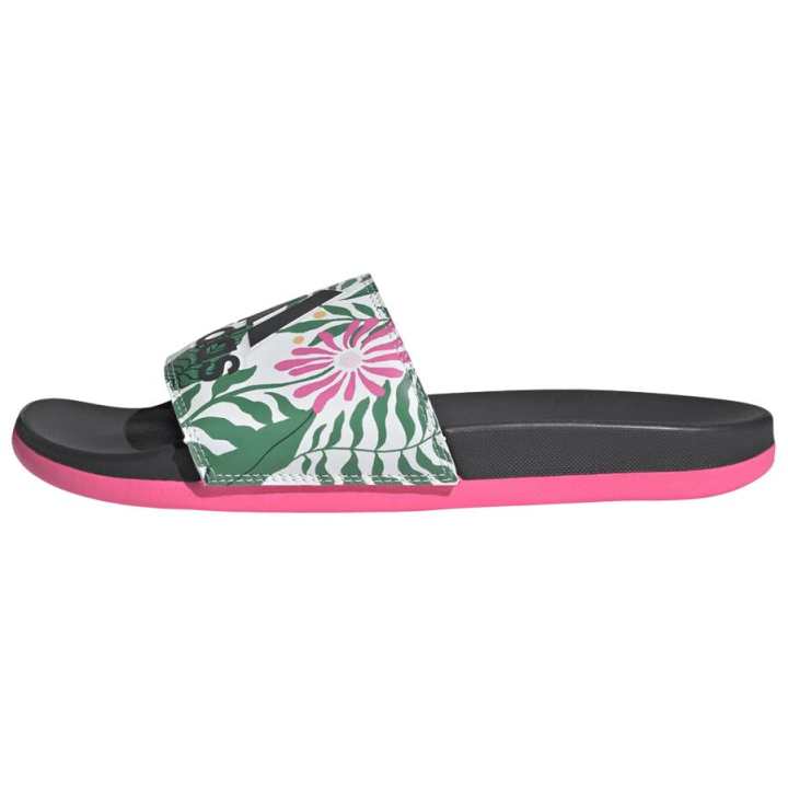 Adidas Adidas Adilette Comfort Slip Resistant Slide Slippers Women's Black Pink