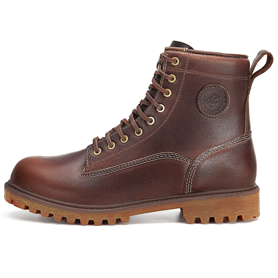 SLEADER SLEADER Vintage Workwear Collection Short Combat Boots Men's Umber