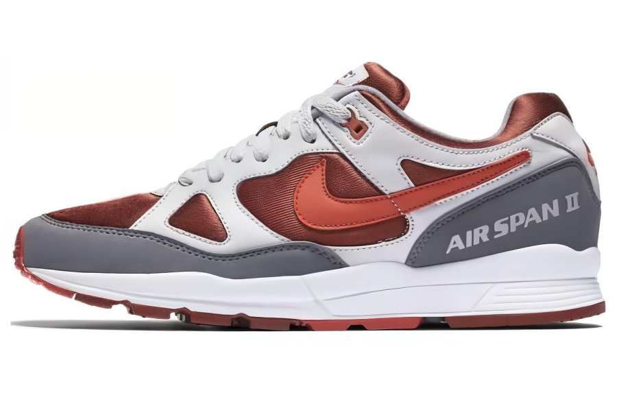 Nike Nike Air Span Slip Resistant Abrasion Resistant Low top Casual Shoes Men's Red