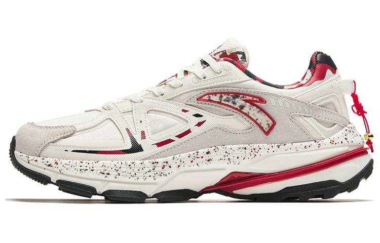 Anta Walker Versatile Low top Casual Shoes Women's Gray Red