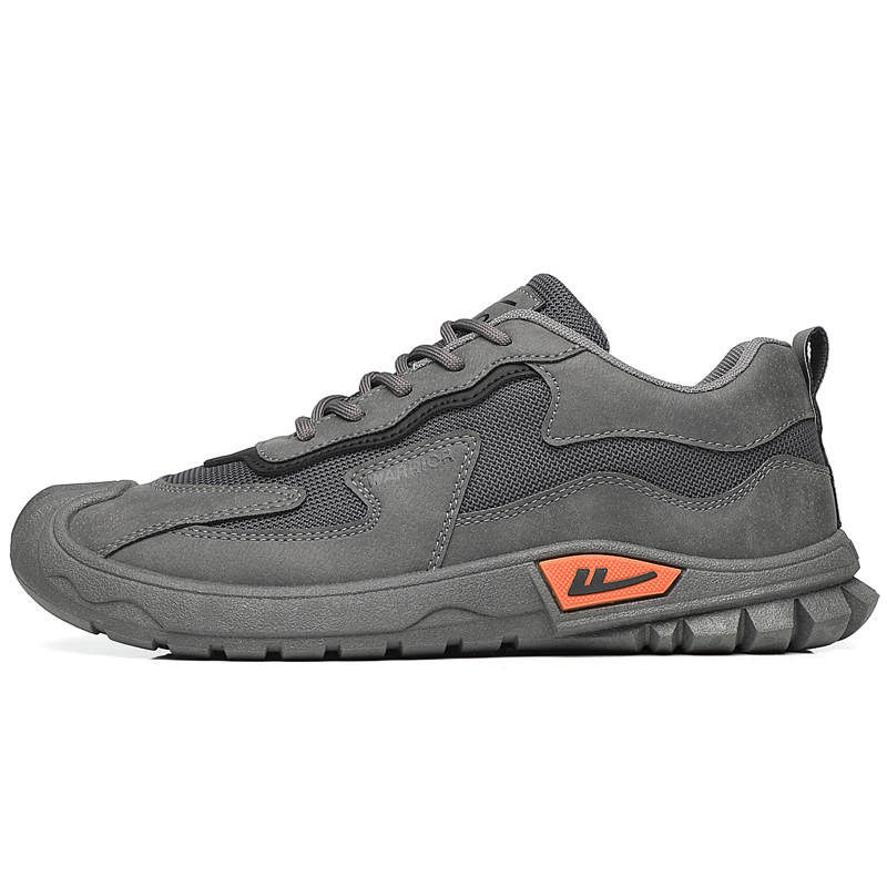 Warrior Abrasion Resistant Abrasion Resistant Low top Casual Shoes Men's Gray