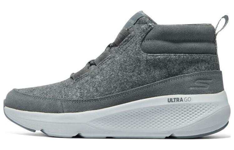 Skechers Ultra Go Shoes 'Grey' Women's