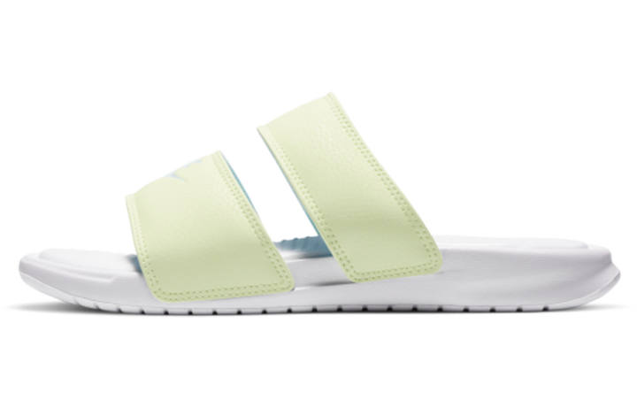 Nike Nike Benassi Duo Ultra Slide White/Yellow Women's