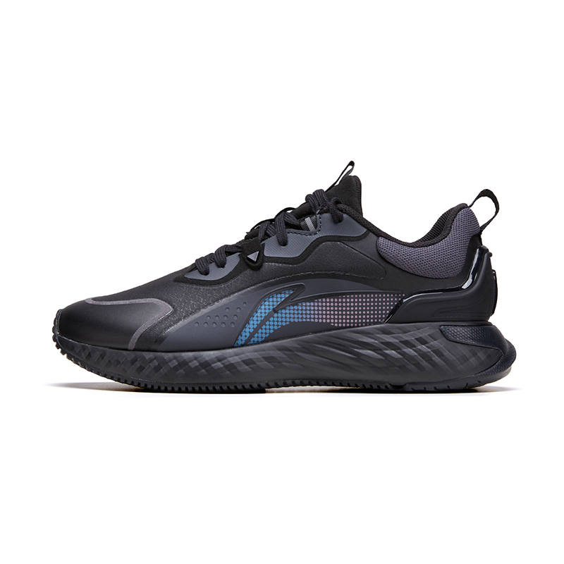 Li-Ning Li Ning Abrasion Resistant Lightweight Rebound Low top Casual Shoes Women's Black