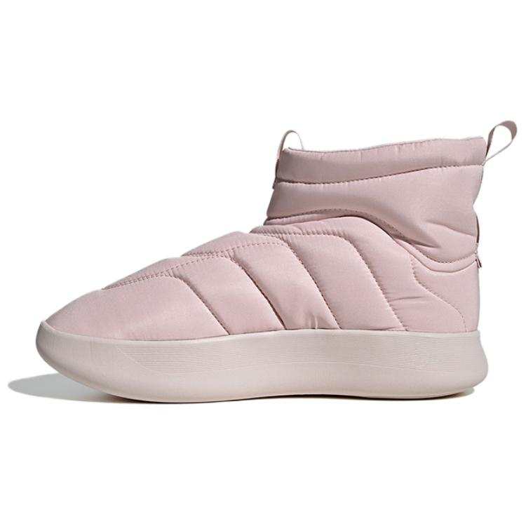 Adidas Adidas Adipuff Slip Resistant Abrasion Resistant High top Casual Shoes Unisex Pink