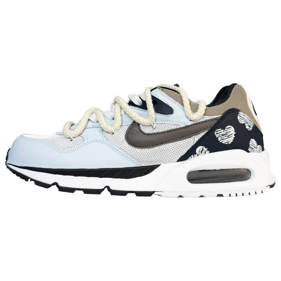 Nike Nike Air Max Correlate Abrasion Resistant Abrasion Resistant Low top Casual Shoes Unisex Blue Black