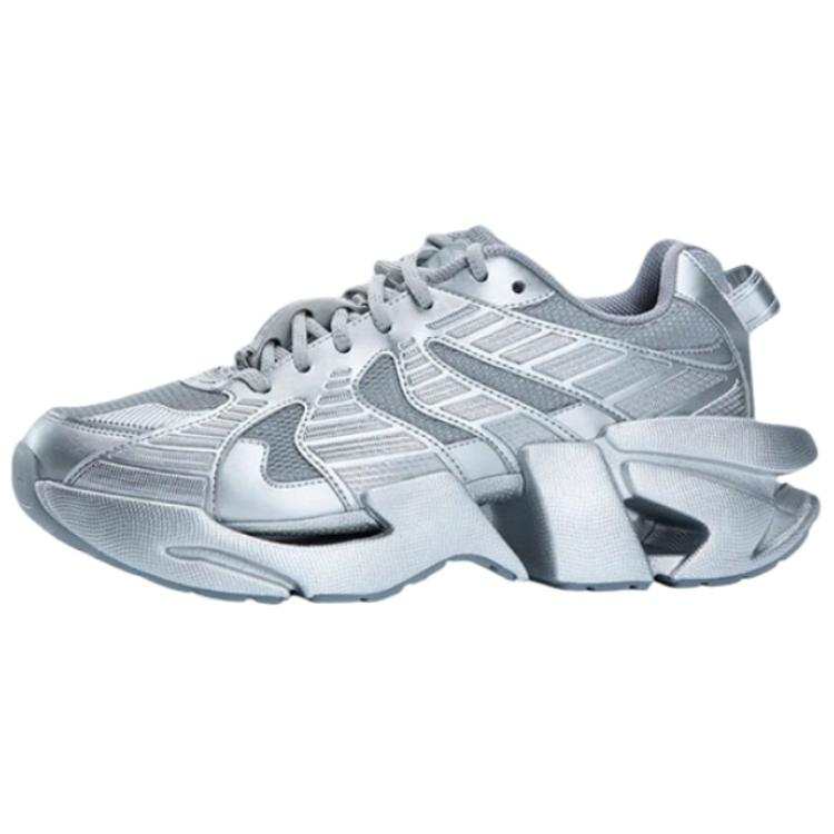 FILA Space Low top Casual Shoes Men's Liquid Silver