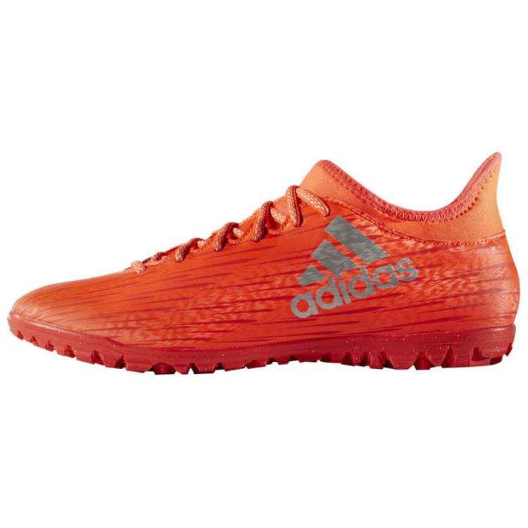Adidas Adidas TF Turf Slip Resistant Abrasion Resistant Soccer Shoes Men's Red